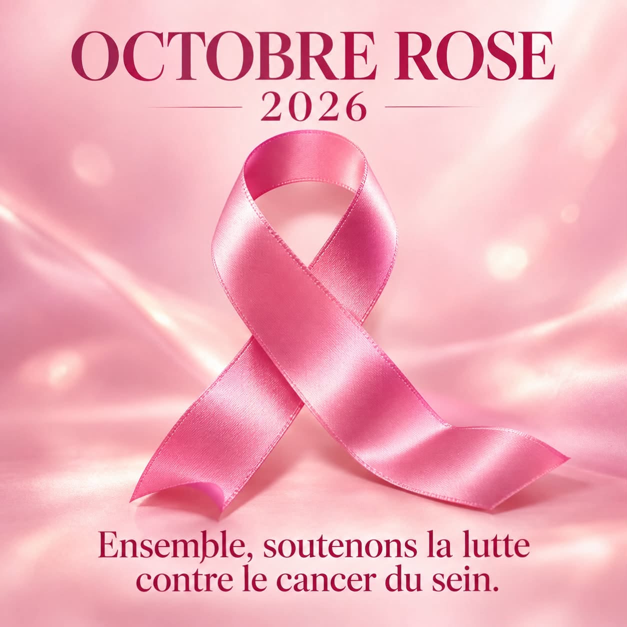 OCTOBRE ROSE 2026, UNE ÉDITION HISTORIQUE SOUS LE SIGNE DE L’UNITÉ ET DE L’INNOVATION SCIENTIFIQUE